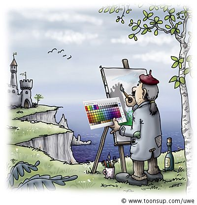 Cartoon: Modern Art 1