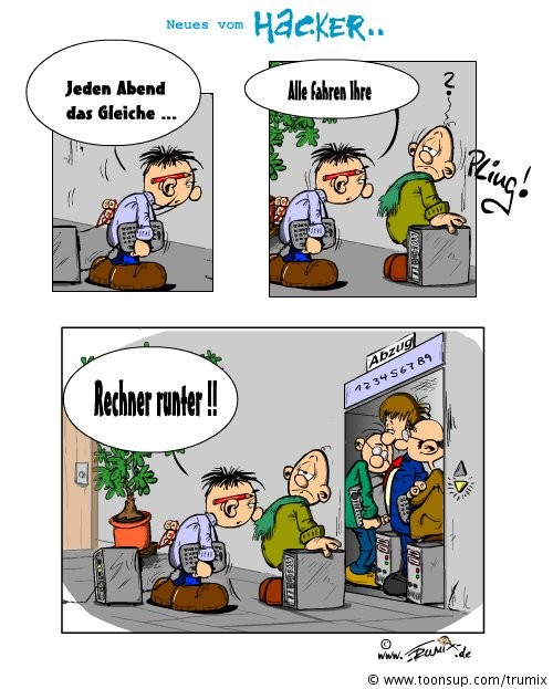 Comic: Neues vom Hacker 1