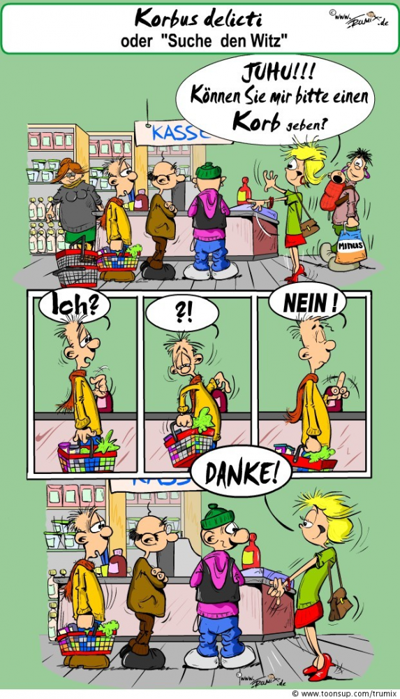 Comic: Neulich im Supermarkt 1