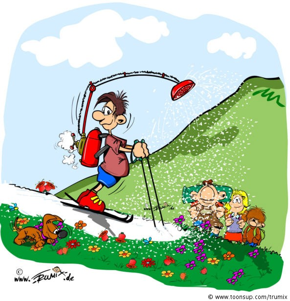 Cartoon: Klimawandel, na und? 1
