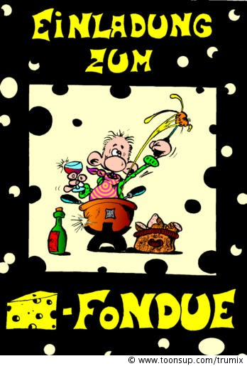Illustration: KäseFondue 1