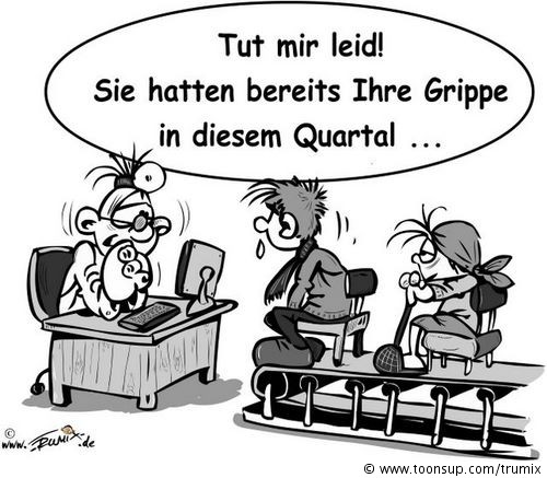 Cartoon: Gesundheit!! 1