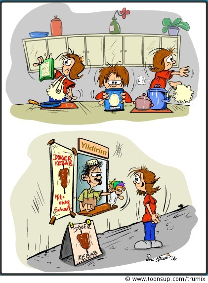 Comic: Kochkunst 1