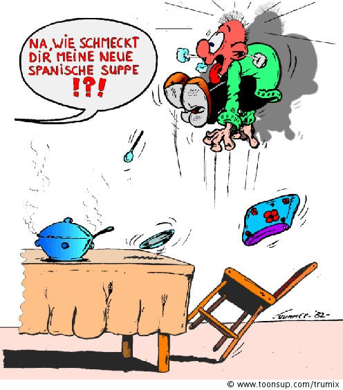 Cartoon: Spanisch 1