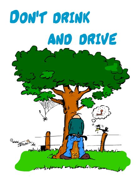 Comic: Don't drink and drive! 2