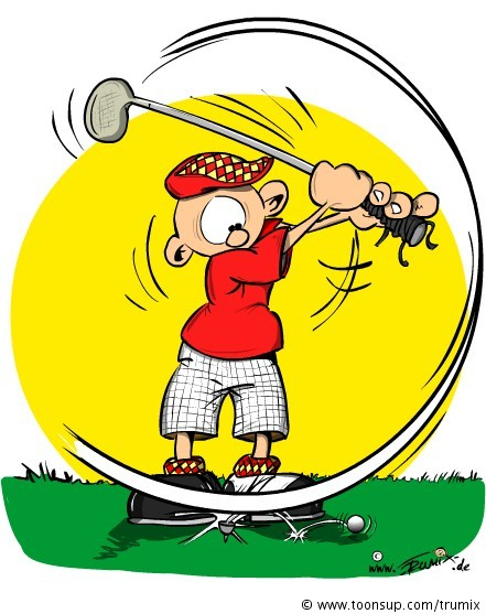 Concept Art / Character Design: Golfer 1