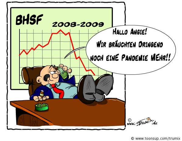 Cartoon: Hilfe in der Krise 1
