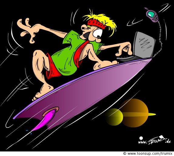 Concept Art / Character Design: Xtreme Surfer 1