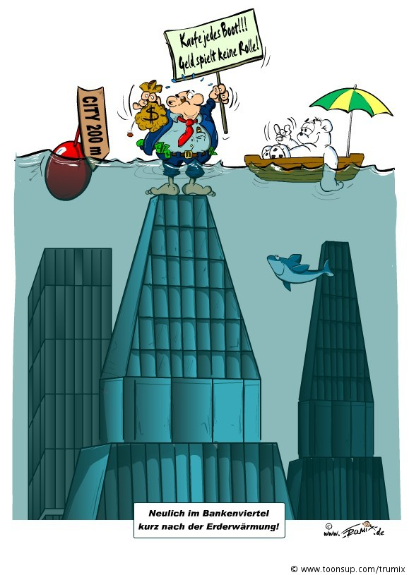 Cartoon: Geld spielt keine Rolle 1