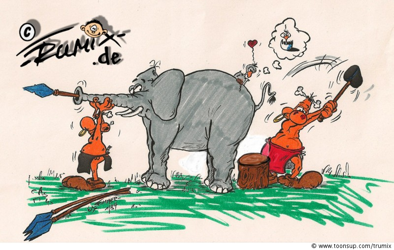 Cartoon: Feuer frei 1