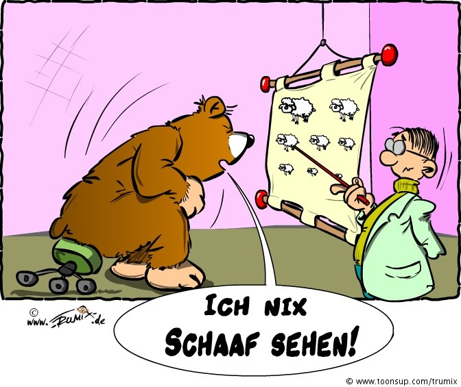 Cartoon: Neulich beim Optiker 1