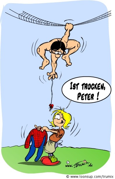 Cartoon: Helden im Alltag 1