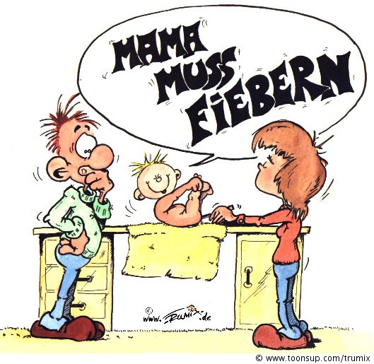 Cartoon: Fieber 1
