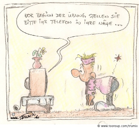 Cartoon: Aufgepasst 1