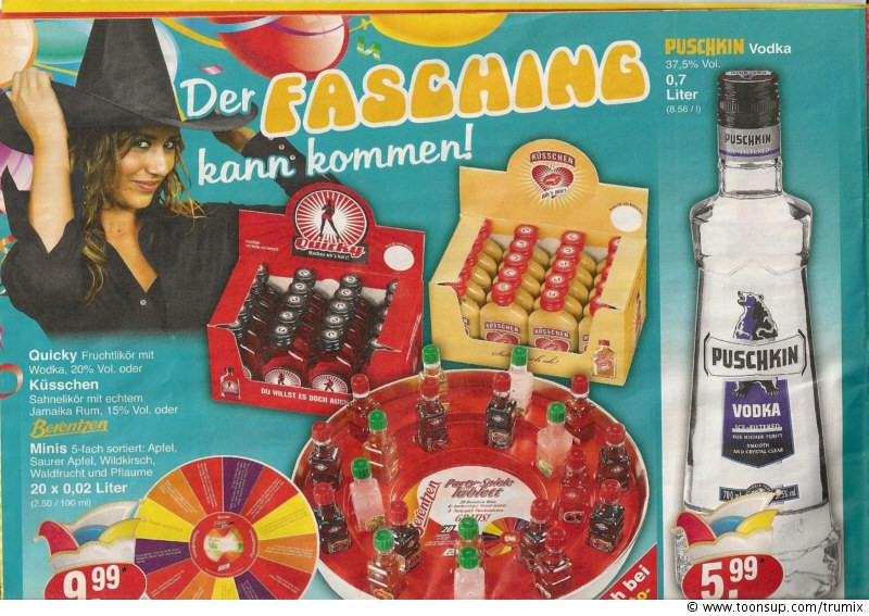 Cartoon: Der Fasching kann kommen 1