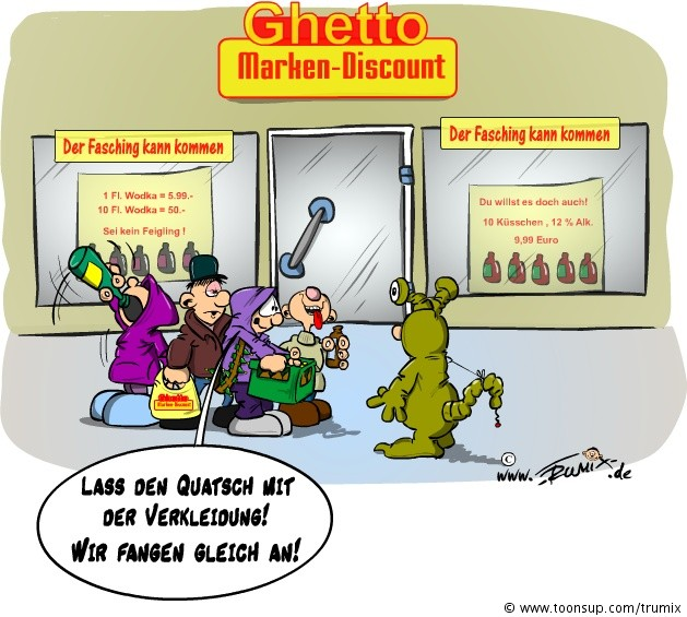 Cartoon: Der Fasching kann kommen 2