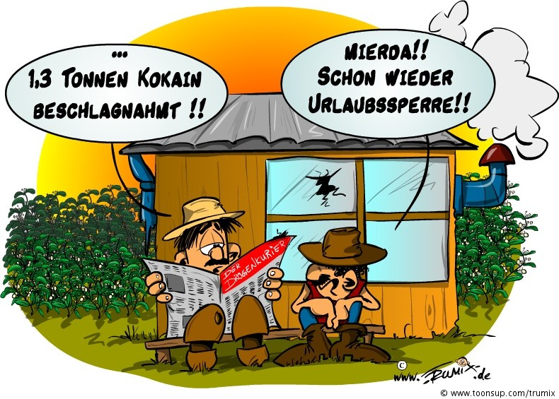 Cartoon: Neulich in Bolivien 1