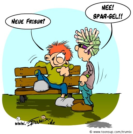 Cartoon: Geiz ist geil 1