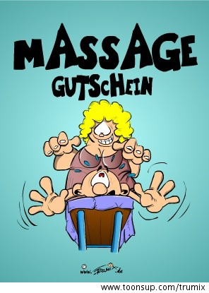 Concept Art / Character Design: Gutschein für Massage II 1