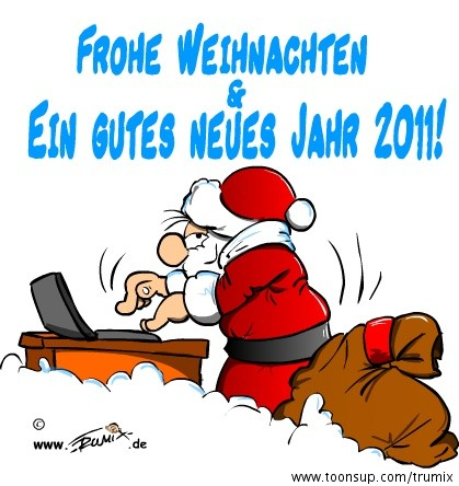 Concept Art / Character Design: Weihnachstkarte 2