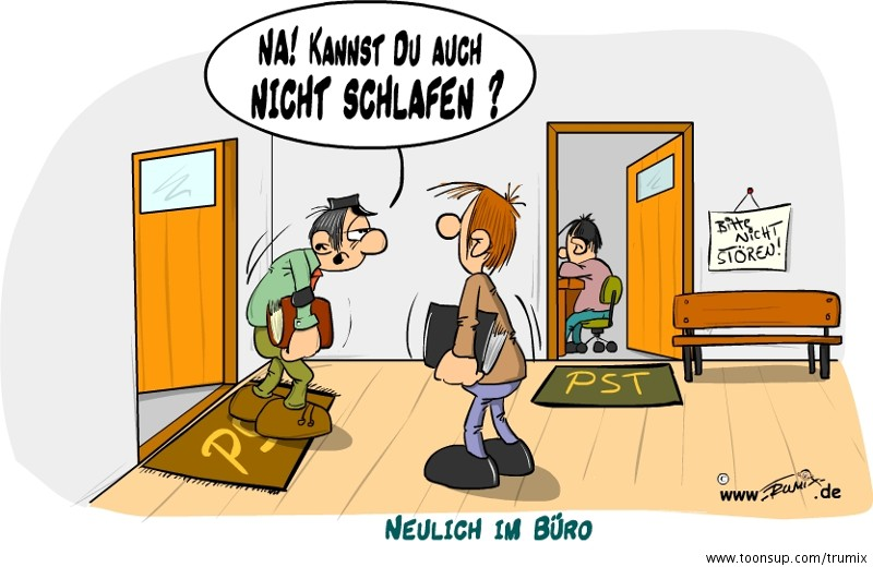 Cartoon: Neulich im Büro 1