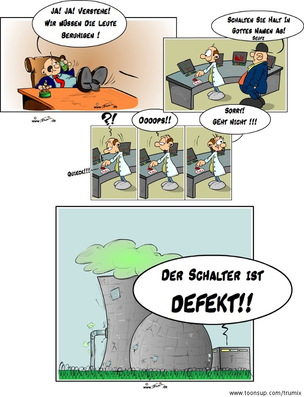 Comic: AKWs abschalten 1