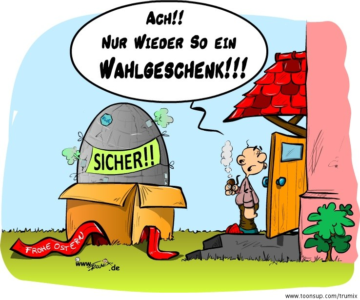 Cartoon: Wahlgeschenk 1
