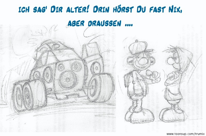 Cartoon: Neues von der Tuning-Messe 1