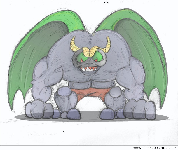 Concept Art / Character Design: Monster 3