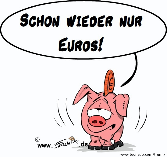 Cartoon: Das Murren der SparSchweine 1