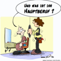 Neulich beim Frisör