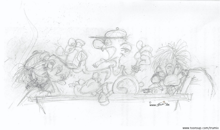Concept Art / Character Design: Elterngeld 1