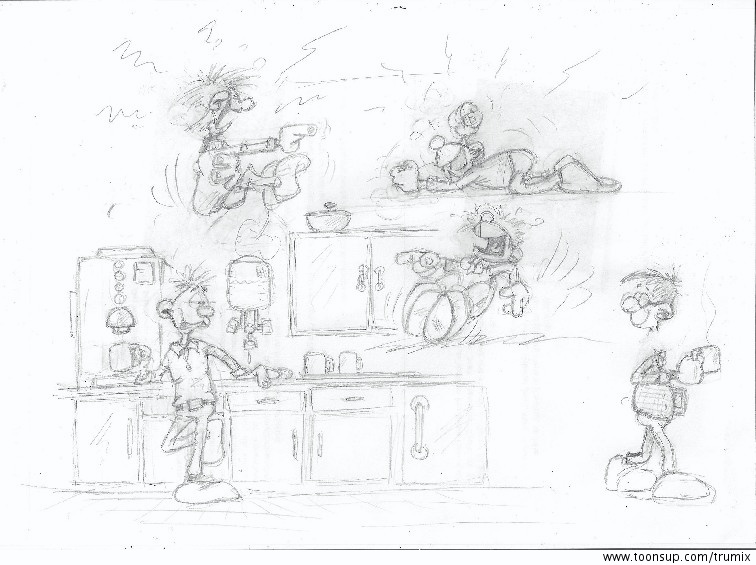 Concept Art / Character Design: Gute Vorsätze 1