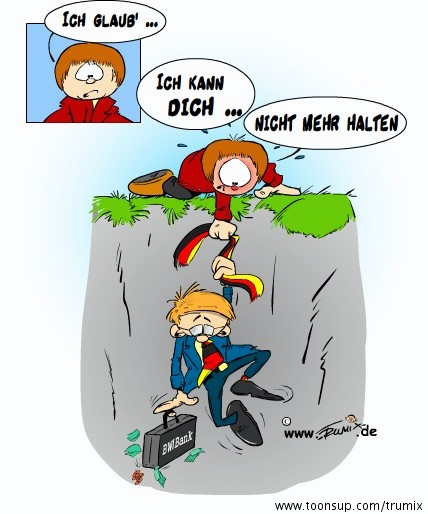 Cartoon: Christian hält sich (noch) 1
