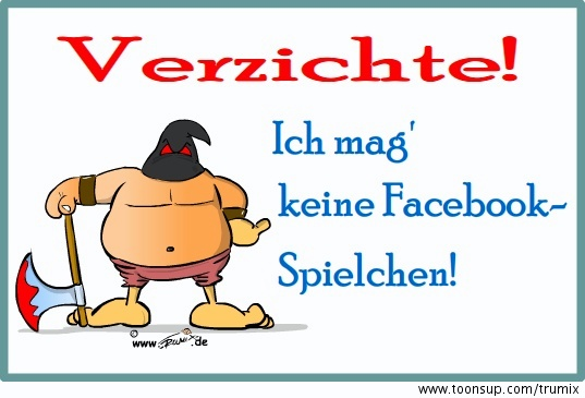 Cartoon: Verzichte! 1