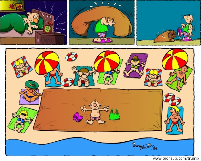 Cartoon: Urlaubsergüsse II 1