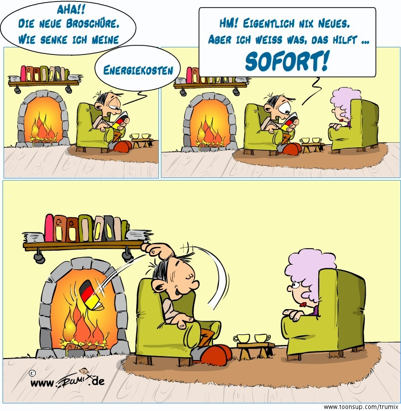 Comic: Energiekosten senken 1