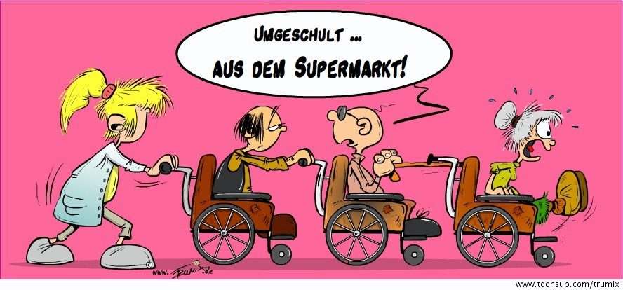 Cartoon: Umgeschult 1