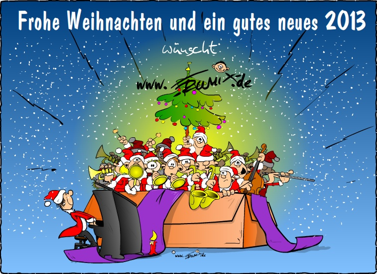 Illustration: Frohe Weihnachten 1