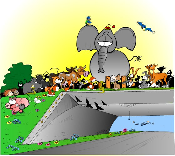 Illustration: Grünbrücke 1