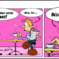Neulich im Cafe