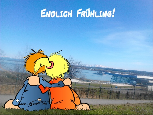 Cartoon: Endlich Frühling ... 1