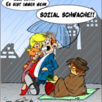 Sozial schwach