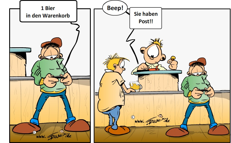 Cartoon: OnLineBestellung 1