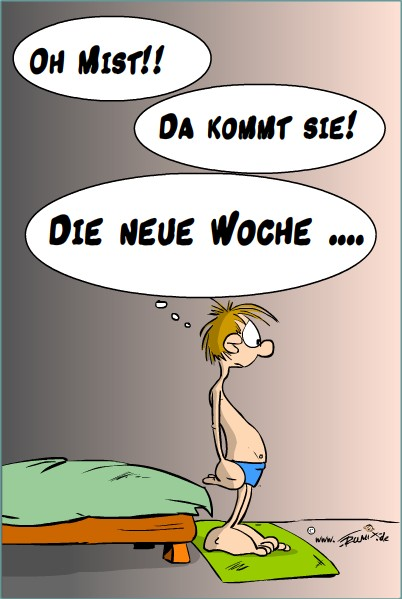 Cartoon: Mit Spass in die neue Woche 1