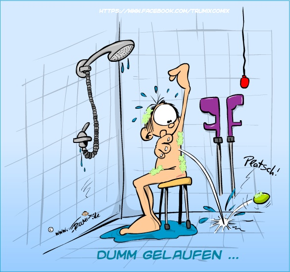 Cartoon: Dumm gelaufen ... 1