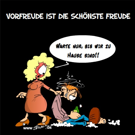 Cartoon: Vorfreude 1
