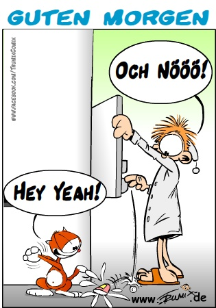 Cartoon: Des einen Leid ist des anderen Freud, oder so .... 1