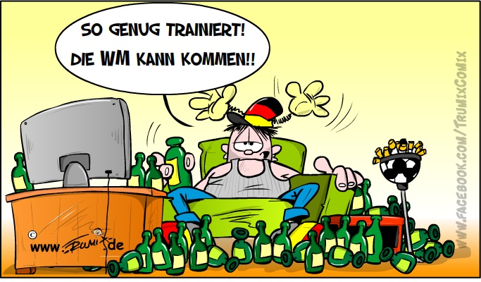 Cartoon: Trainingslager 1