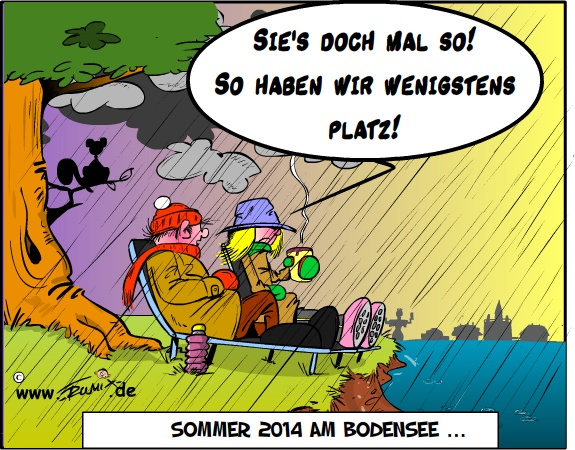 Cartoon: Sommerurlaub 2014 1